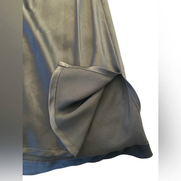 Revolve Protagonist black draped slip dress - Picture 7 of 10